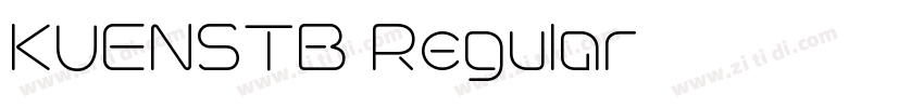 KUENSTB Regular字体转换 KUENSTB Regular字体转换